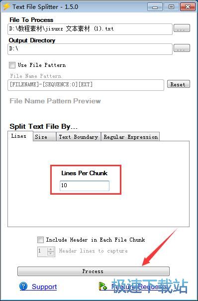 TXTıָd_Text File Splitter 1.5.0 M(fi)汾