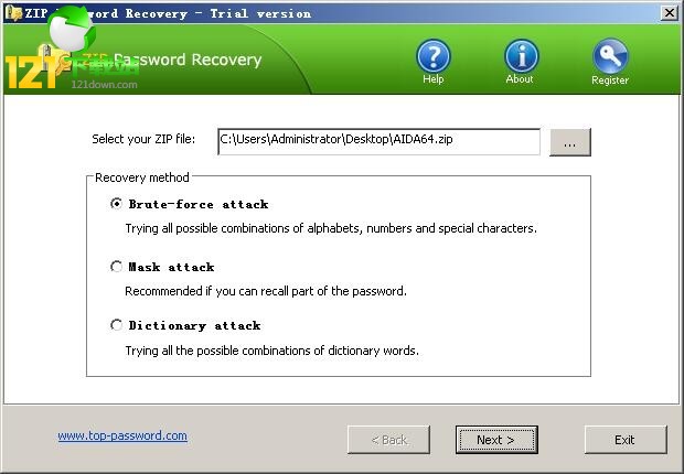 Top Password ZIP Password Recovery(zipܴaxȡ)d