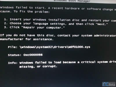 windows7ϵy(tng)dԔwindows boot managerF(xin)}ĽQ