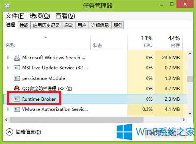 Win8ϵy(tng)RuntimeBrokerM(jn)ʲô RuntimeBrokerܽÆ